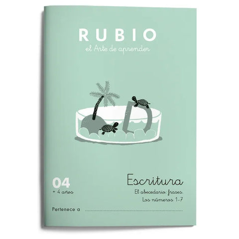 CUADERNO RUBIO ESCRITURA N.04