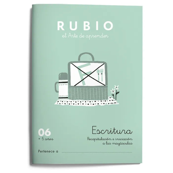 CUADERNO RUBIO ESCRITURA N.06