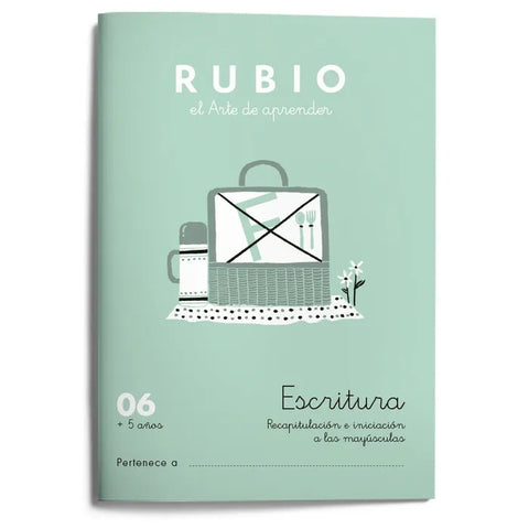 CUADERNO RUBIO ESCRITURA N.06