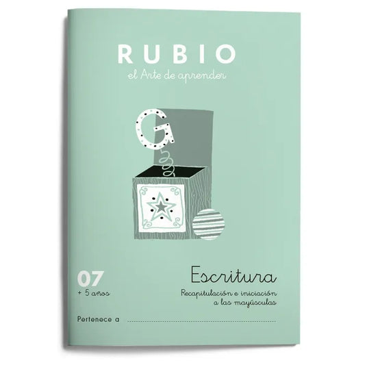 CUADERNO RUBIO ESCRITURA N.07