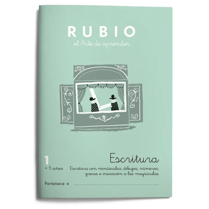 CUADERNO RUBIO ESCRITURA N.1