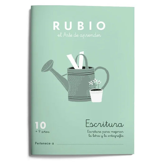 CUADERNO RUBIO ESCRITURA N.10