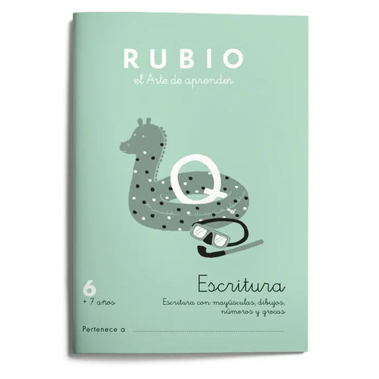 CUADERNO RUBIO ESCRITURA N.6