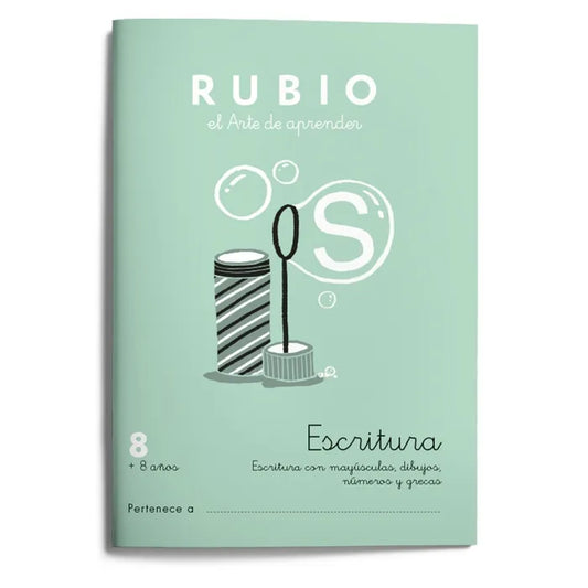 CUADERNO RUBIO ESCRITURA N.8