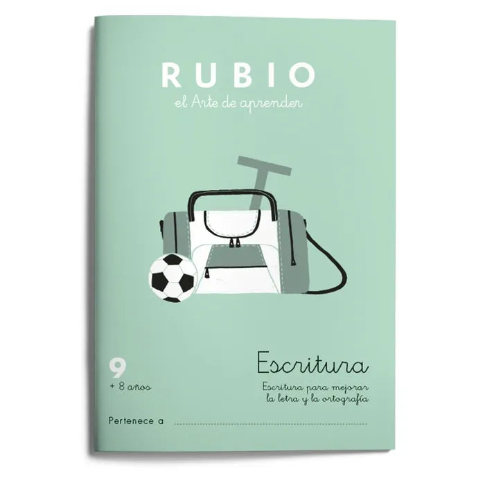 CUADERNO RUBIO ESCRITURA N.9