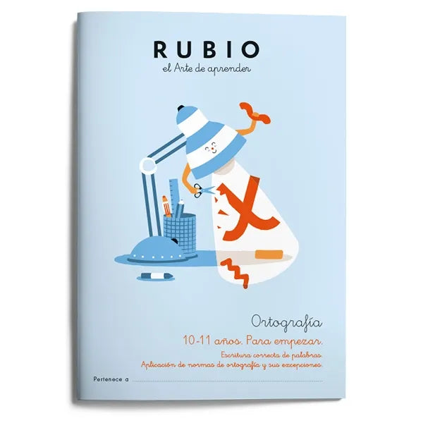 CUADERNO RUBIO ORTOGRAFIA 10-11 AÑOS N.5