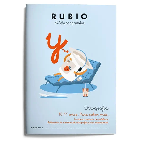 CUADERNO RUBIO ORTOGRAFIA 10-11 AÑOS N.6