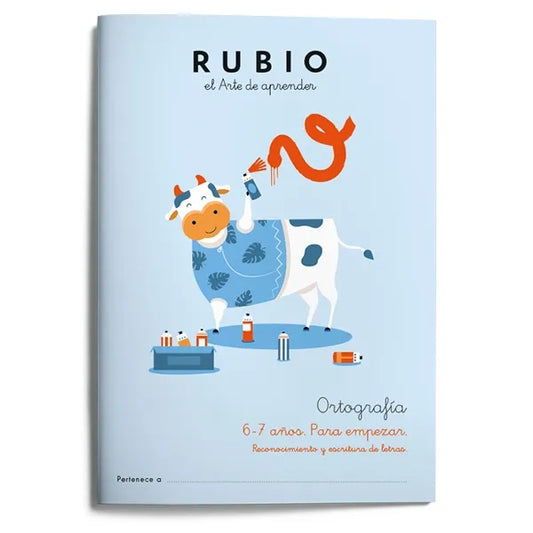 CUADERNO RUBIO ORTOGRAFIA 6-7 AÑOS N.1