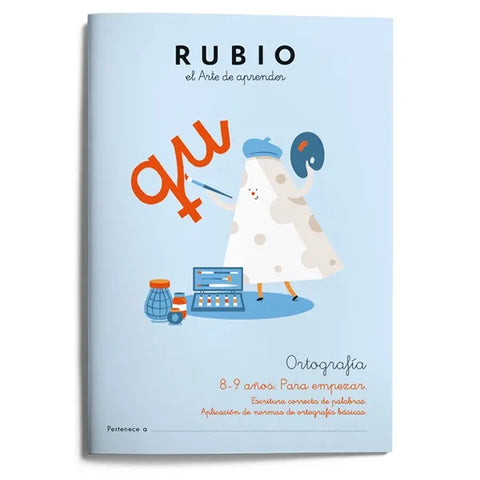 CUADERNO RUBIO ORTOGRAFIA 8-9 AÑOS N.3