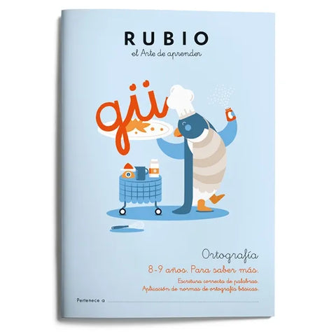 CUADERNO RUBIO ORTOGRAFIA 8-9 AÑOS N.4