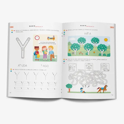 CUADERNO RUBIO MAYUSCULAS N.2A 4 AÑOS