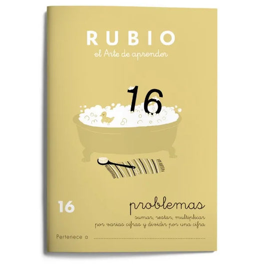 CUADERNO RUBIO PROBLEMAS N.16