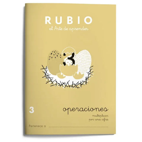 CUADERNO RUBIO OPERACIONES N.3