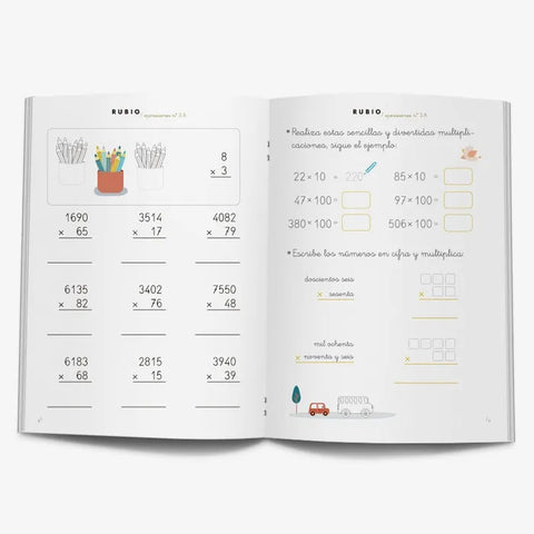 CUADERNO RUBIO OPERACIONES N.3A