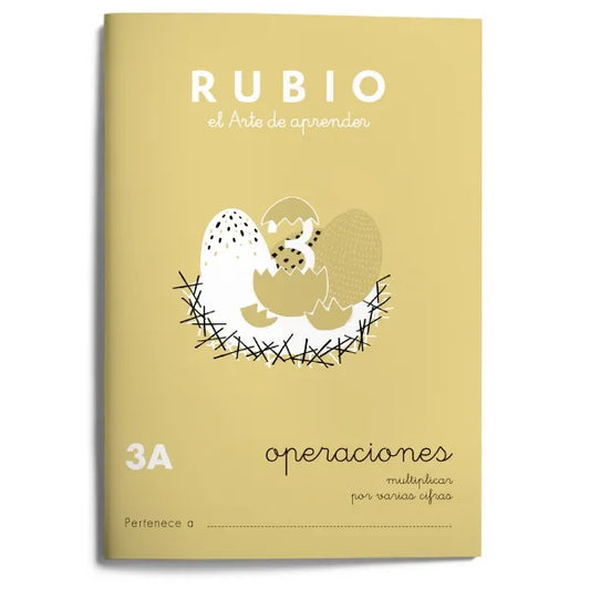 CUADERNO RUBIO OPERACIONES N.3A