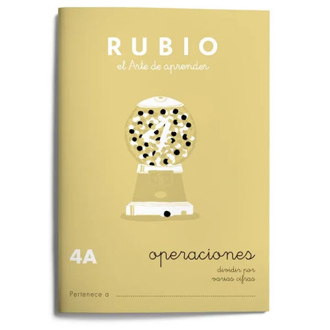 CUADERNO RUBIO OPERACIONES N.4A