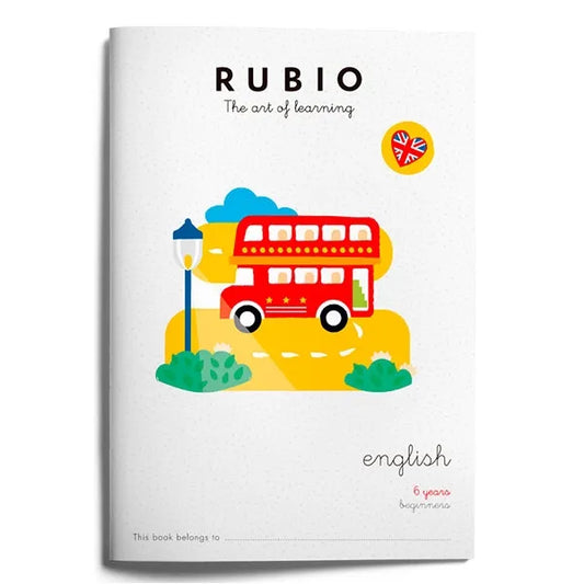 CUADERNO RUBIO INGLES BEGINNERS N.6