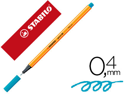 Rotulador Punta Fibra Stabilo Point-88 Azul Claro