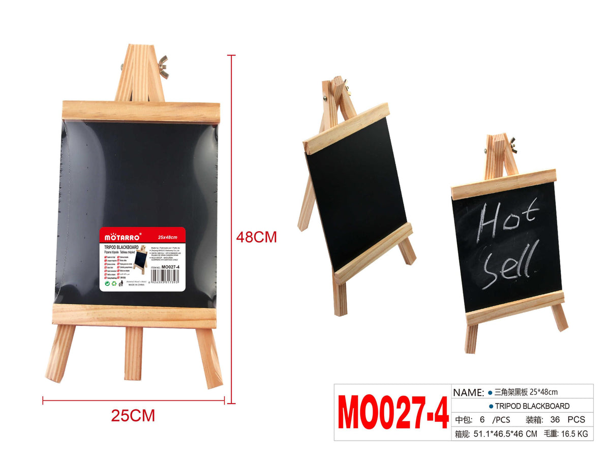 PIZARRA CON TRIPODE 25X48CM