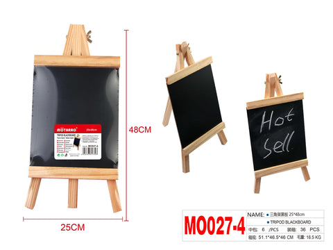 PIZARRA CON TRIPODE 25X48CM