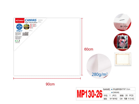LIENZO 60*90CM 280G 1.6CM
