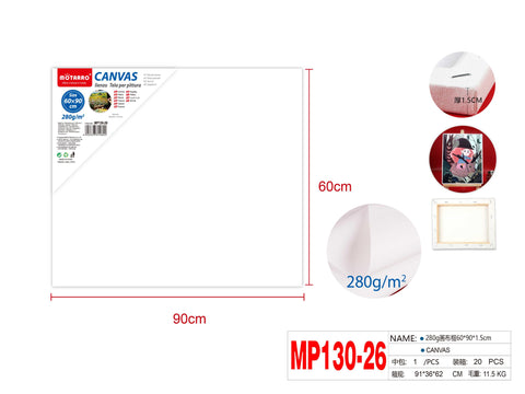 LIENZO 60*90CM 280G 1.6CM