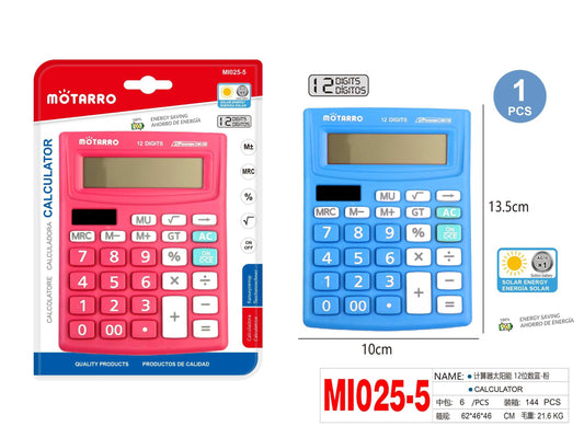 CALCULADORA COLOR 13,5CM