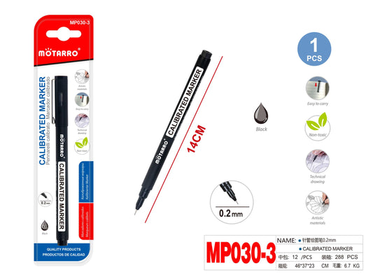 MARCADOR CALIBRADO 0.2MM