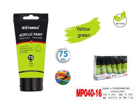 PINTURA ACRILICA 75ml PISTACHO