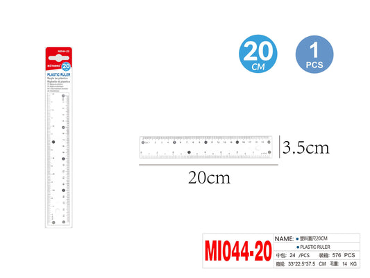 REGLA 20CM