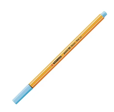 Rotulador Punta Fibra Stabilo Point-88 Azul Neón