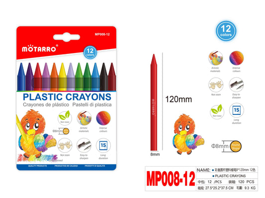 CERAS DE COLORES 12PCS