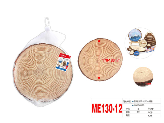 RODAJA DE MADERA 17-18*1.5cm