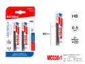 MINAS PARA PORTAMINAS 2X20UNDS MINAS HB 0.5MM