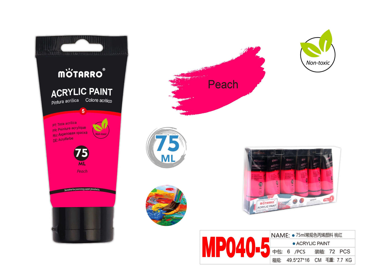 PINTURA ACRILICA 75ml FUCSIA