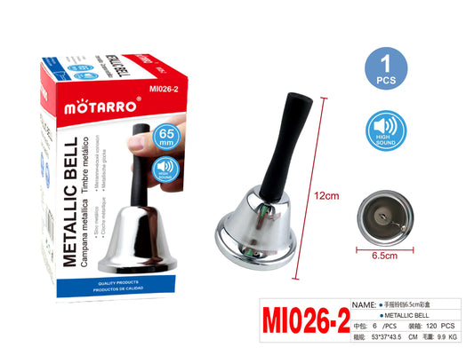 CAMPANA METALICA 12CM