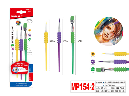 PINCELES 2/10/12 3PCS