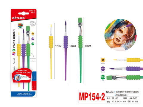 PINCELES 2/10/12 3PCS