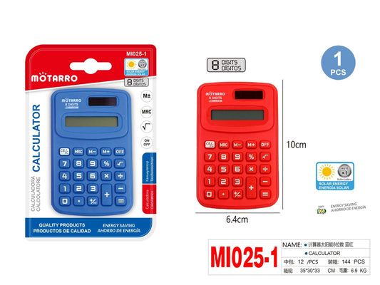 CALCURADORA 8 DIGITOS