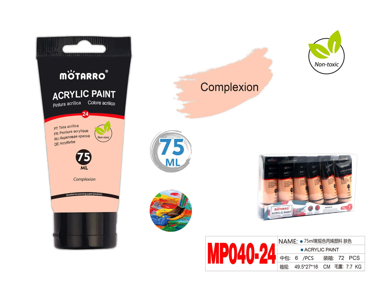 PINTURA ACRILICA 75ml CARNE