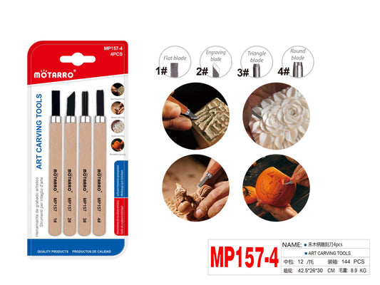 HERRAMIENTA DE GRABADO ARTISTICO 4PCS