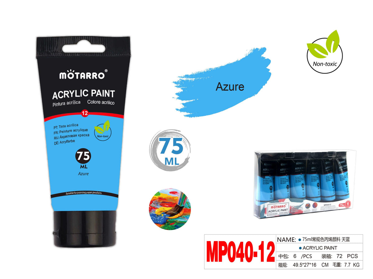 PINTURA ACRILICA 75ml AZUL