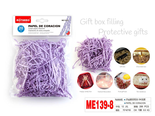 VIRUTAS DE PAPEL VIOLETA 20GR