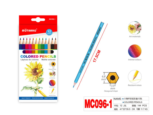LAPICES DE COLORES 12PCS
