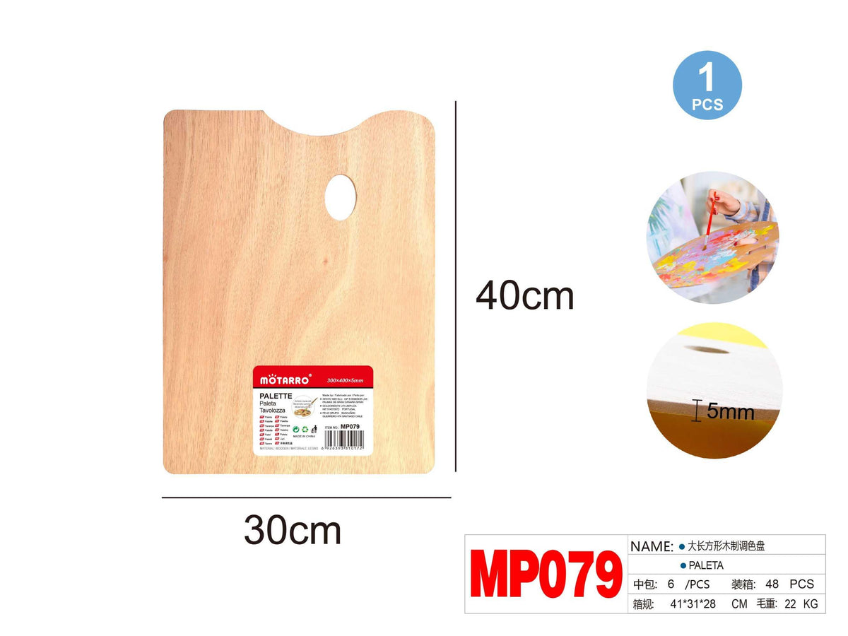 PALETA PINTURA 30X40CM