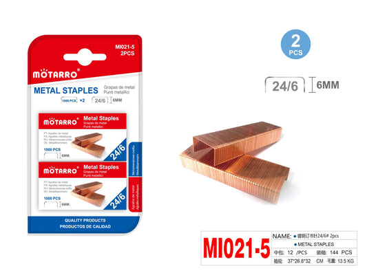GRAPAS BRONCE 24/6 2PCS