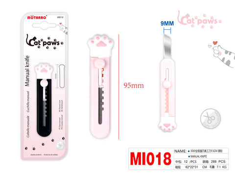 CUTER HUELLA DE GATO 9MM
