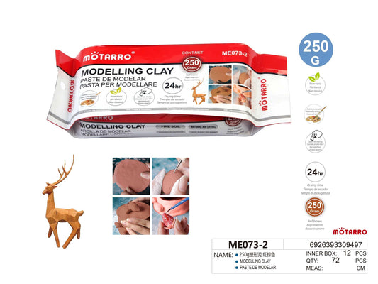 PASTA MOLDEAR ROJA 250GR