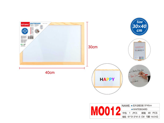 PIZARRA BLANCA 30X40CM