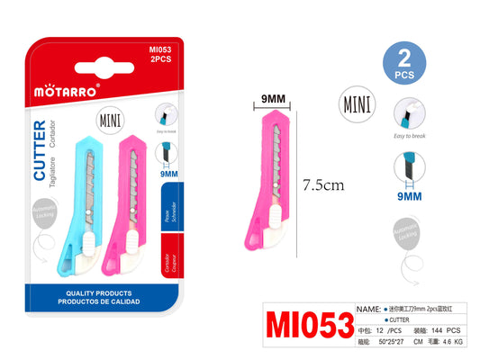 MINI CUTER 9MM 2PCS
